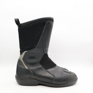 BMW Motorrad Motorcycle Riding Boots Men's Size US 9 Black Gore Tex Leather